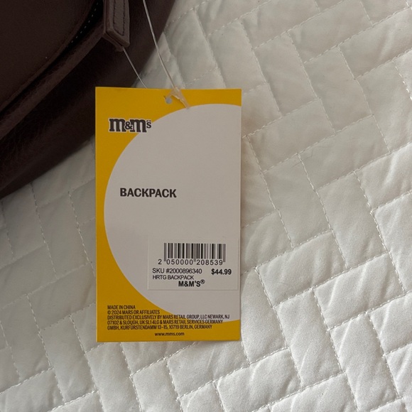 NWT M&M’S Backpack - Picture 3 of 4